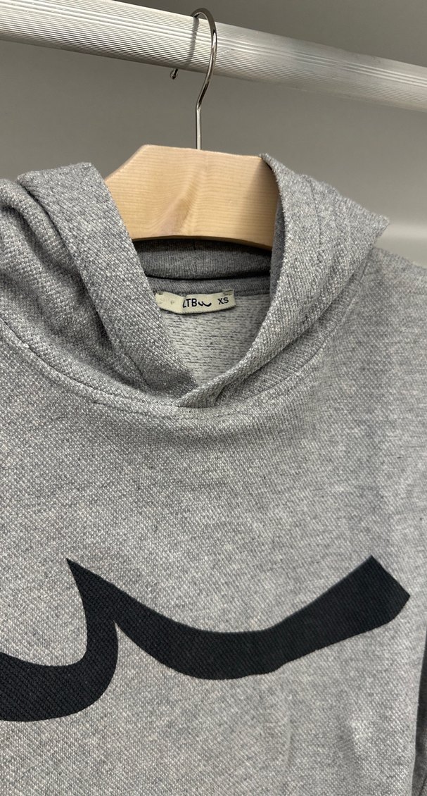 LTB Gri Kapüşonlu Kadın Sweatshirt - Görsel 2