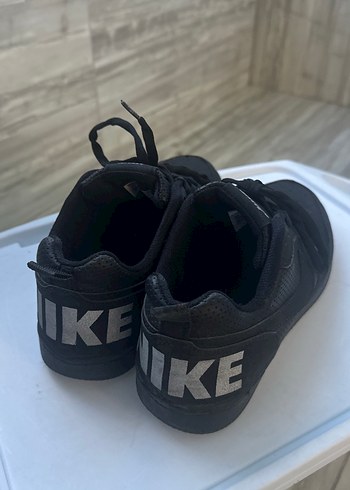 Siyah Nike Court Borough Low Spor Ayakkabı - Görsel 2