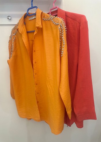 Uzun Kollu 3 adet gömlek - Görsel 2