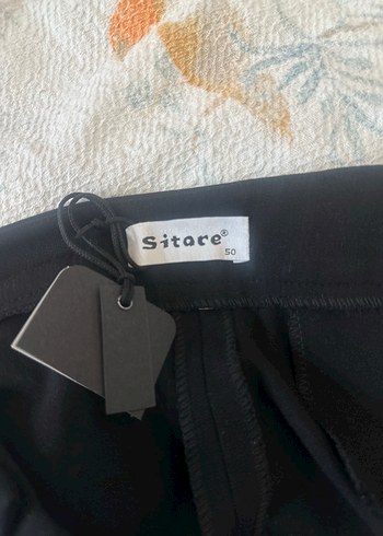 Kadın Siyah Kumaş Pantolon - Görsel 4