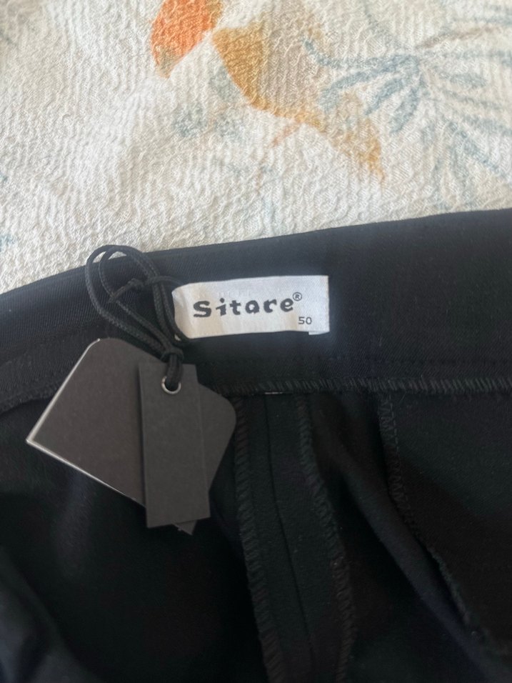 Kadın Siyah Kumaş Pantolon - Görsel 4