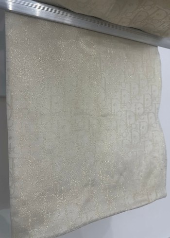 Krem Rengi Dior Şal - Görsel 2