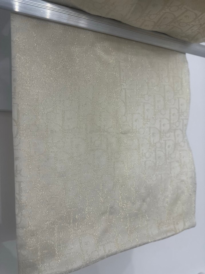 Krem Rengi Dior Şal - Görsel 2