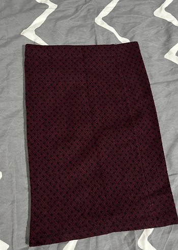 Diğer Bordo Midi etek