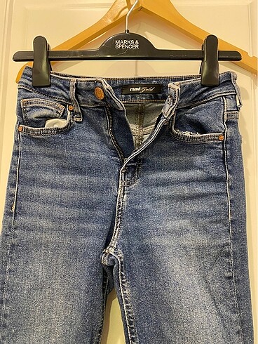 32 Beden Mavi Gold Pantalon