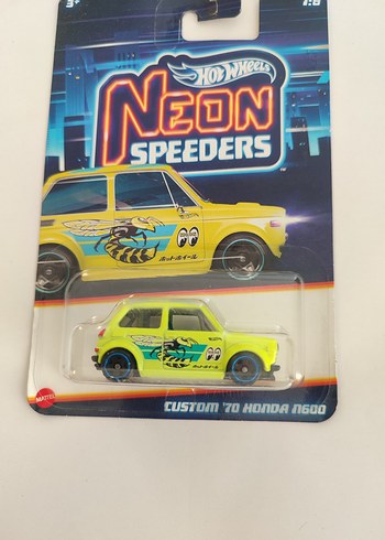 Hot Wheels Neon Speeders HONDA CUSTOM N600 Oyuncak Araba