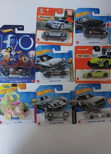 Hot wheels karışık lot