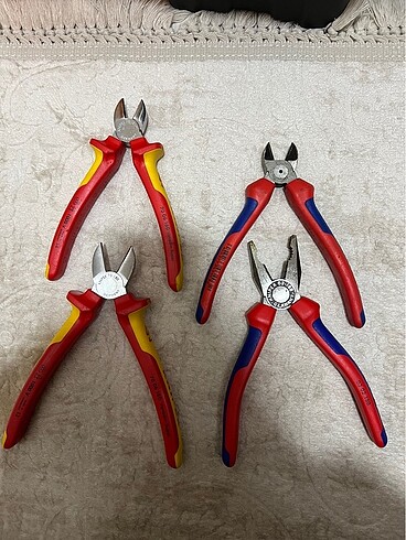  Beden kırmızı Renk Knipex