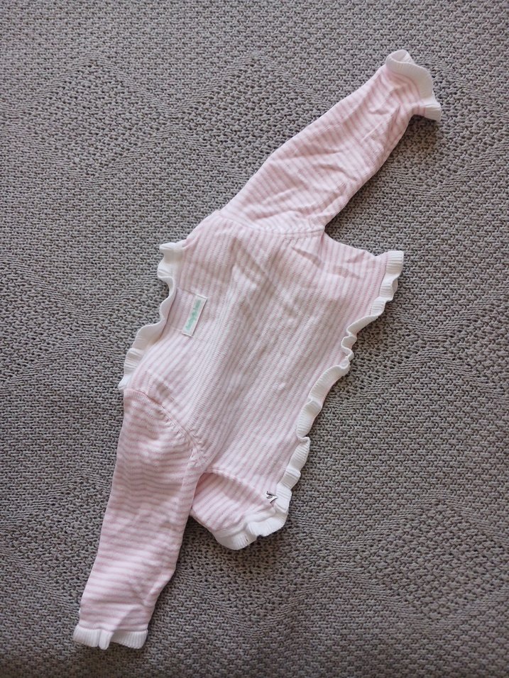 Kız Çocuk Pembe Örgü Uzun Kollu Hırka - Görsel 4