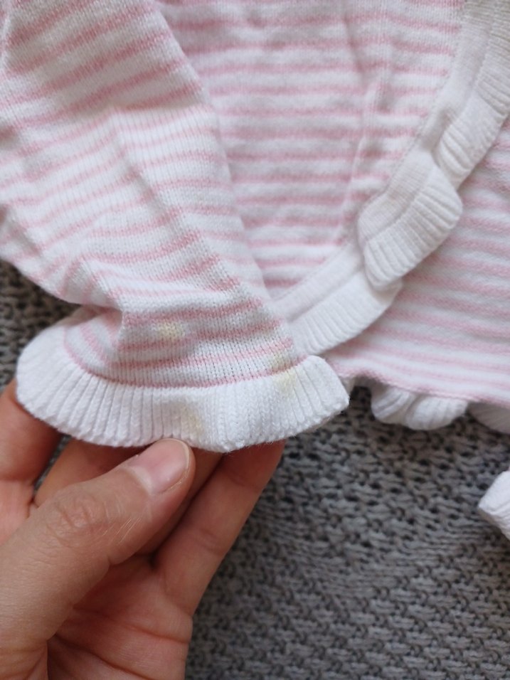 Kız Çocuk Pembe Örgü Uzun Kollu Hırka - Görsel 3