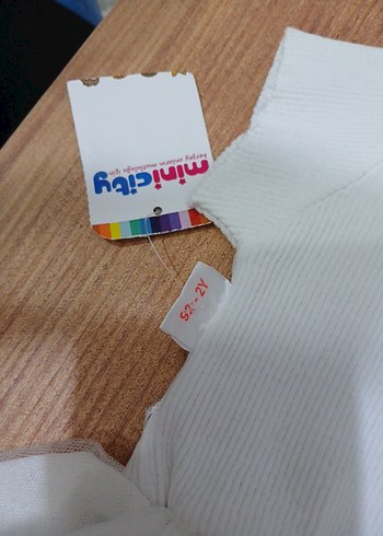 Kız Çocuk Beyaz Kiraz Nakışlı Elbise - Görsel 4