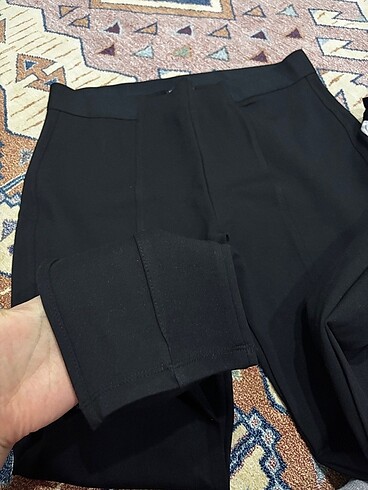 LC Waikiki Siyah kumaş pantolon