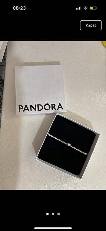 Beden beyaz Renk Işıltılı kalp Pandora