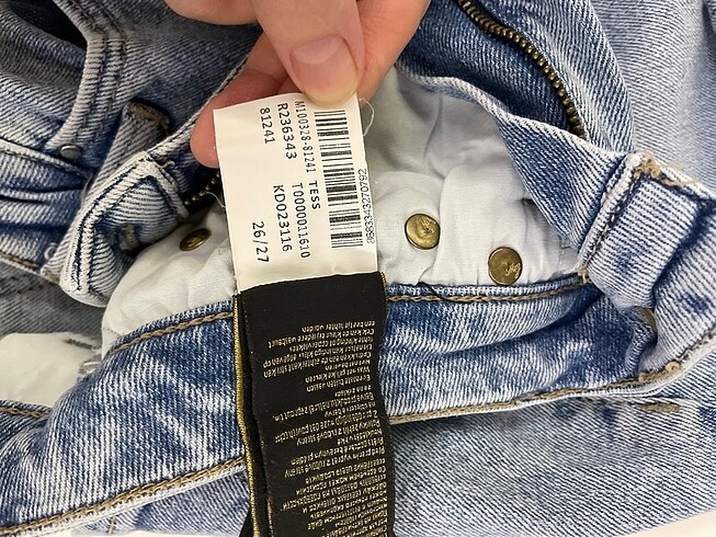 Mavi jean pantolon