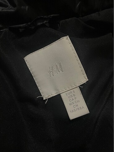s Beden siyah Renk H&M Mont