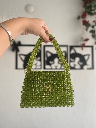 Kristal Boncuk Çanta