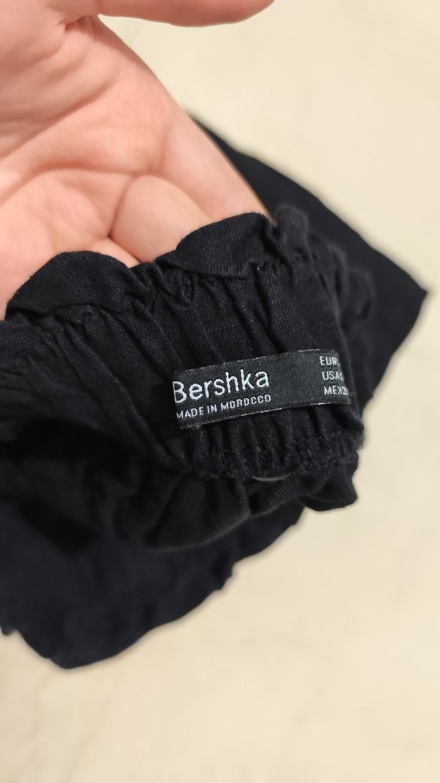 Siyah şort - Görsel 3