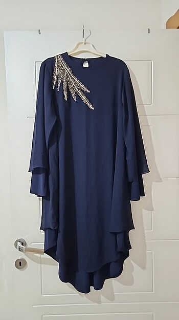 Lacivert taşlı tanık takımı 