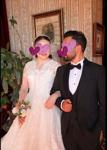 Özel tasarım 3 boyutlu gelinlik - Görsel 2