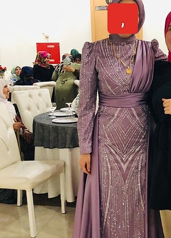 Tesettür abiye Elfida 42 beden şık