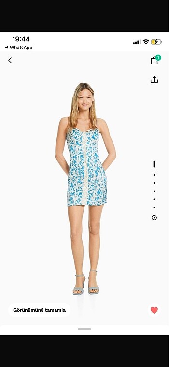 Bershka Elbise