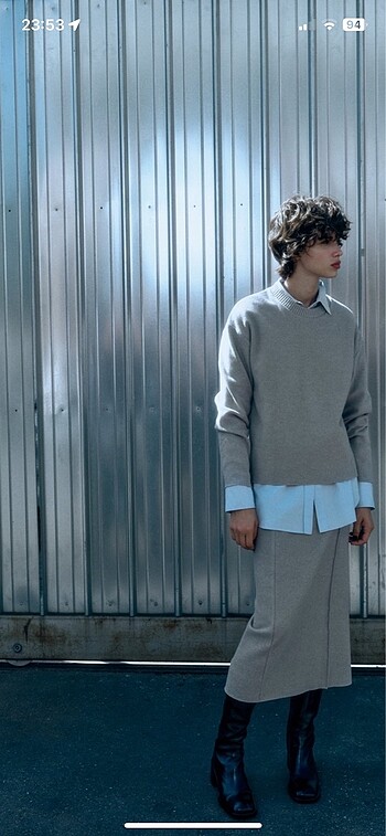 Zara midi etek