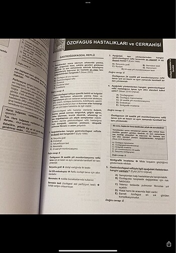 KLİNİSYEN TÜM TUS SORULARI GENEL CERRAHİ - Görsel 3