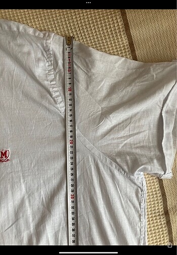 MODEXL BÜYÜK BEDEN BEYAZ KETEN GÖMLEK - Görsel 6