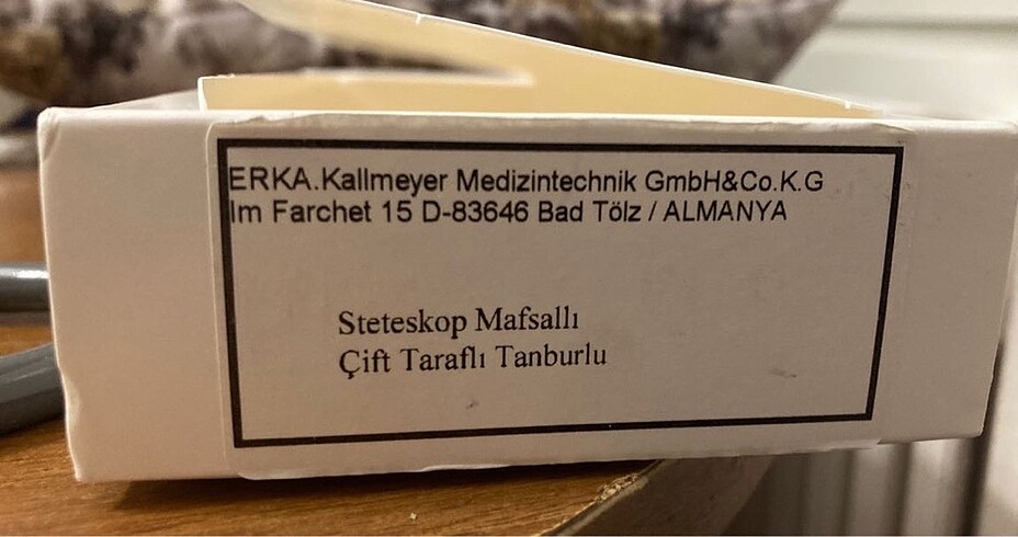  Beden Erka Orijinal Steteskop