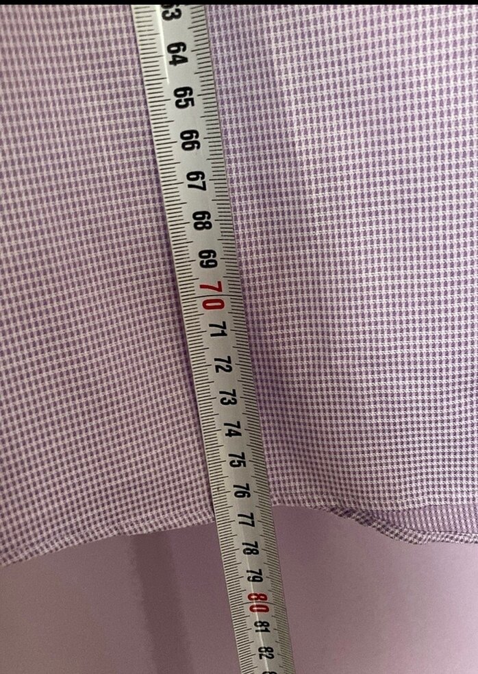 STOVAL MASON Erkek Mor Pamuklu Uzun Kollu Gömlek - Görsel 5