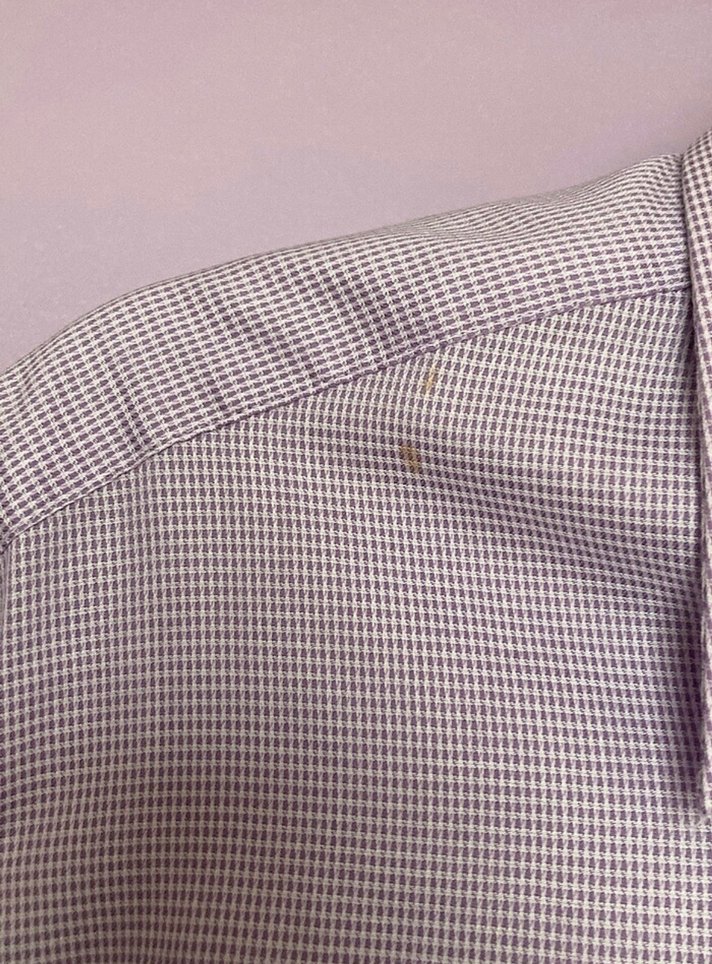 STOVAL MASON Erkek Mor Pamuklu Uzun Kollu Gömlek - Görsel 4