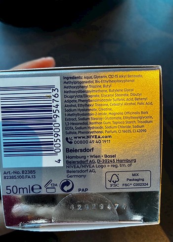 Nivea Cellular Hyaluronik Asit & Folik Asit SPF30 - Görsel 8