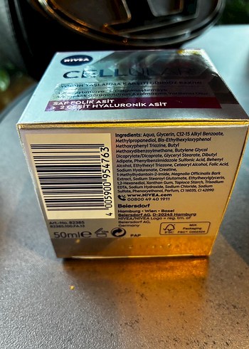 Nivea Cellular Hyaluronik Asit & Folik Asit SPF30 - Görsel 3