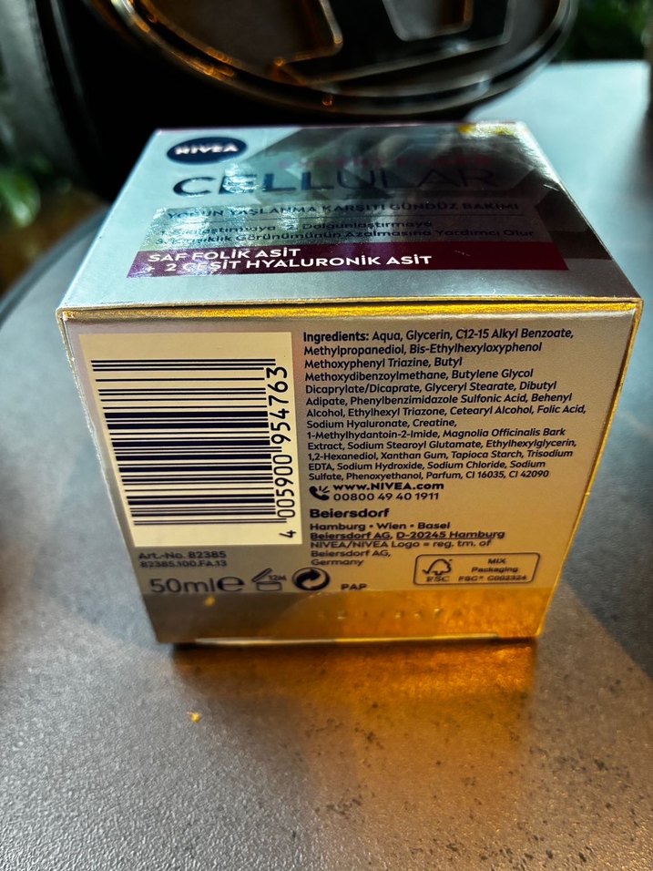 Nivea Cellular Hyaluronik Asit & Folik Asit SPF30 - Görsel 3