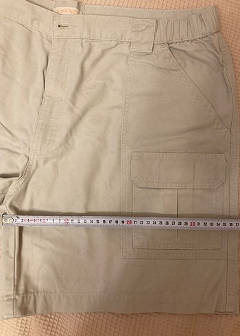 SAVANE Bej Rahat Kesim Kısa Erkek Şort - Görsel 4