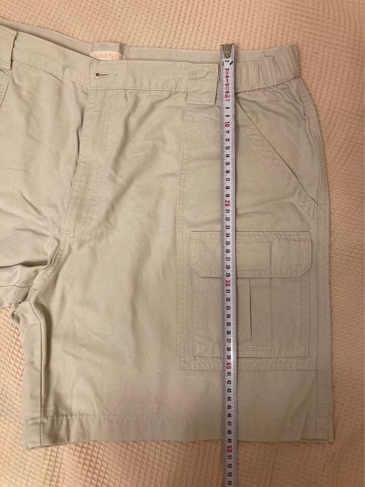 SAVANE Bej Rahat Kesim Kısa Erkek Şort - Görsel 5