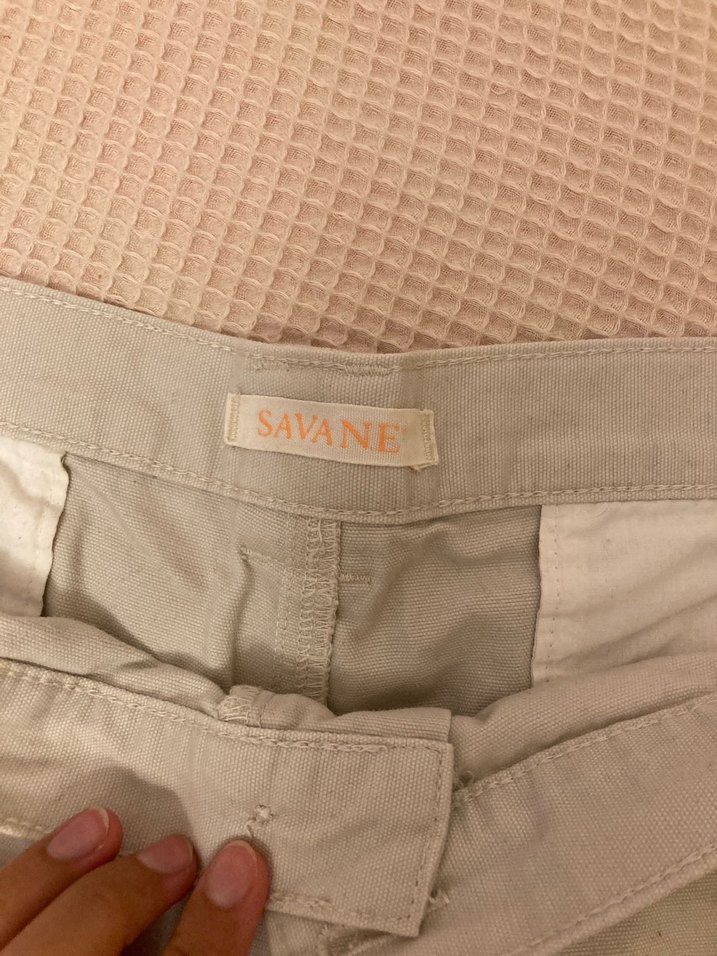 SAVANE Bej Rahat Kesim Kısa Erkek Şort - Görsel 2