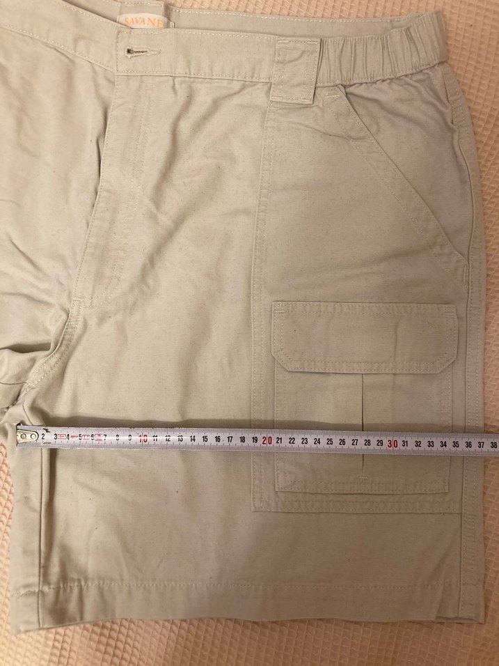 SAVANE Bej Rahat Kesim Kısa Erkek Şort - Görsel 4
