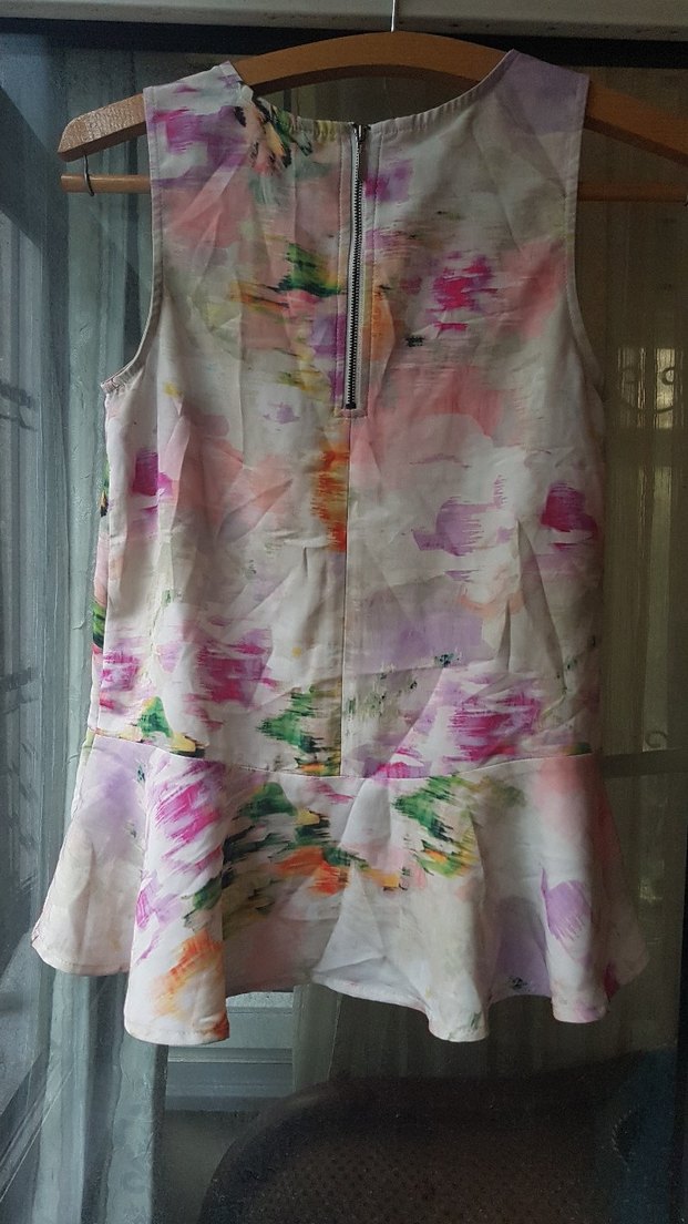 Kolsuz Çok Renkli H&M Bluz - Görsel 2