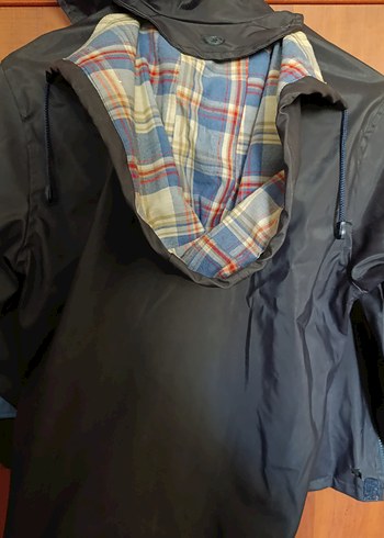 Erkek Çocuk Mavi Düğmeli Street Wear Mont - Görsel 7