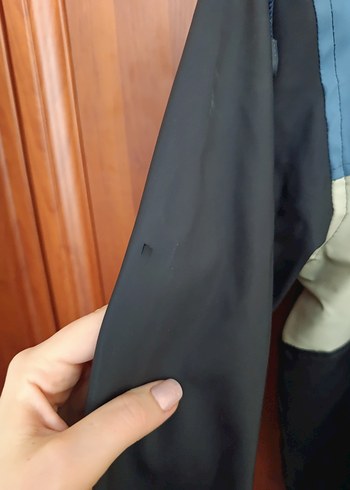 Erkek Çocuk Mavi Düğmeli Street Wear Mont - Görsel 10