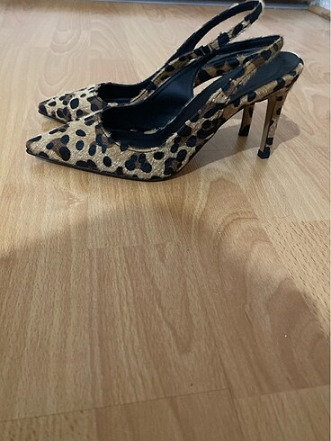 35 Beden Leopar desenli Stiletto