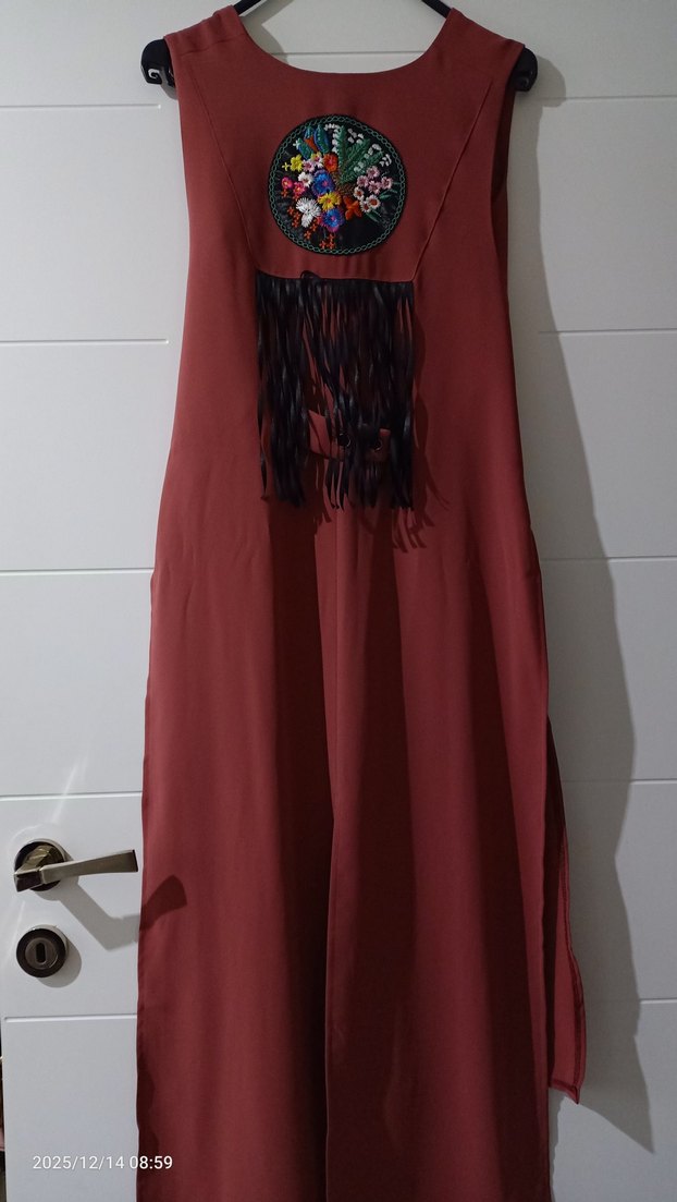 Nihan Tesettür Nakış İşlemeli Jile Takım - Görsel 4