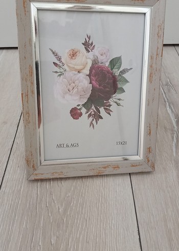 Bej Gri Ahşap Fotoğraf Çerçevesi 15x21
