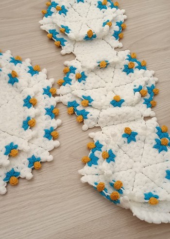 Çiçek Desenli Çok Renkli Banyo Süngeri - Görsel 2