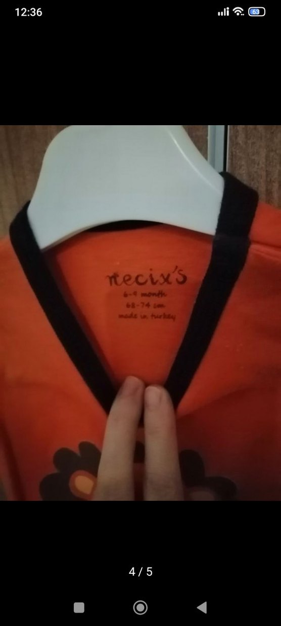 Kısa Kollu Bebek Tulum - Görsel 3