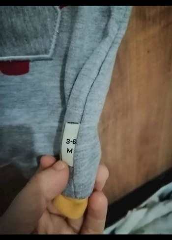 Çizgili ve Dinozorlu Bebek Tulum - Görsel 3