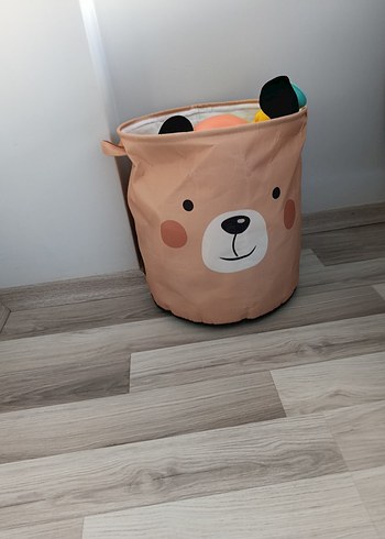 Ayı Desenli oyuncak  Sepeti - Görsel 2