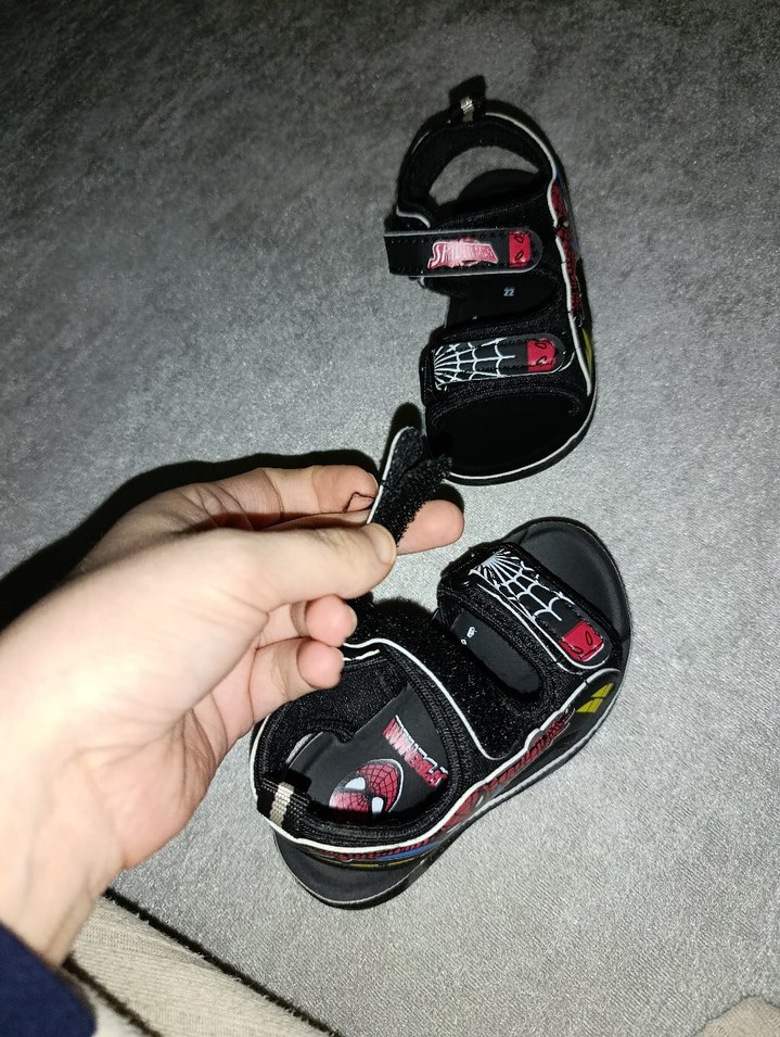 Erkek Çocuk Çok Renkli Bantlı Terlik - Görsel 4