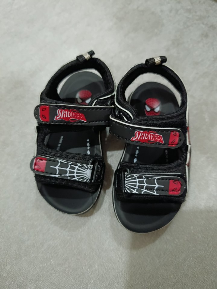 Erkek Çocuk Çok Renkli Bantlı Terlik - Görsel 2